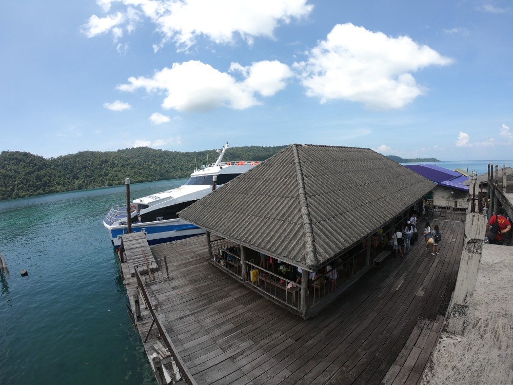 map Koh Kood (Jetée Ao Salad) - Boonsiri Ferry