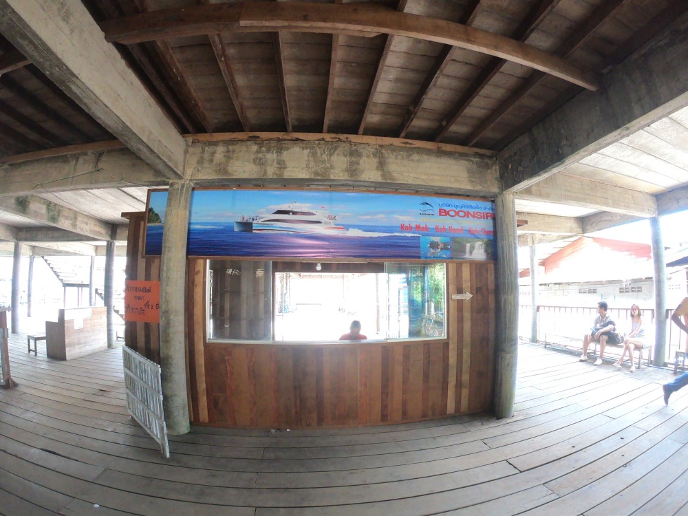 map Koh Kood (Jetée Ao Salad) - Boonsiri Ferry