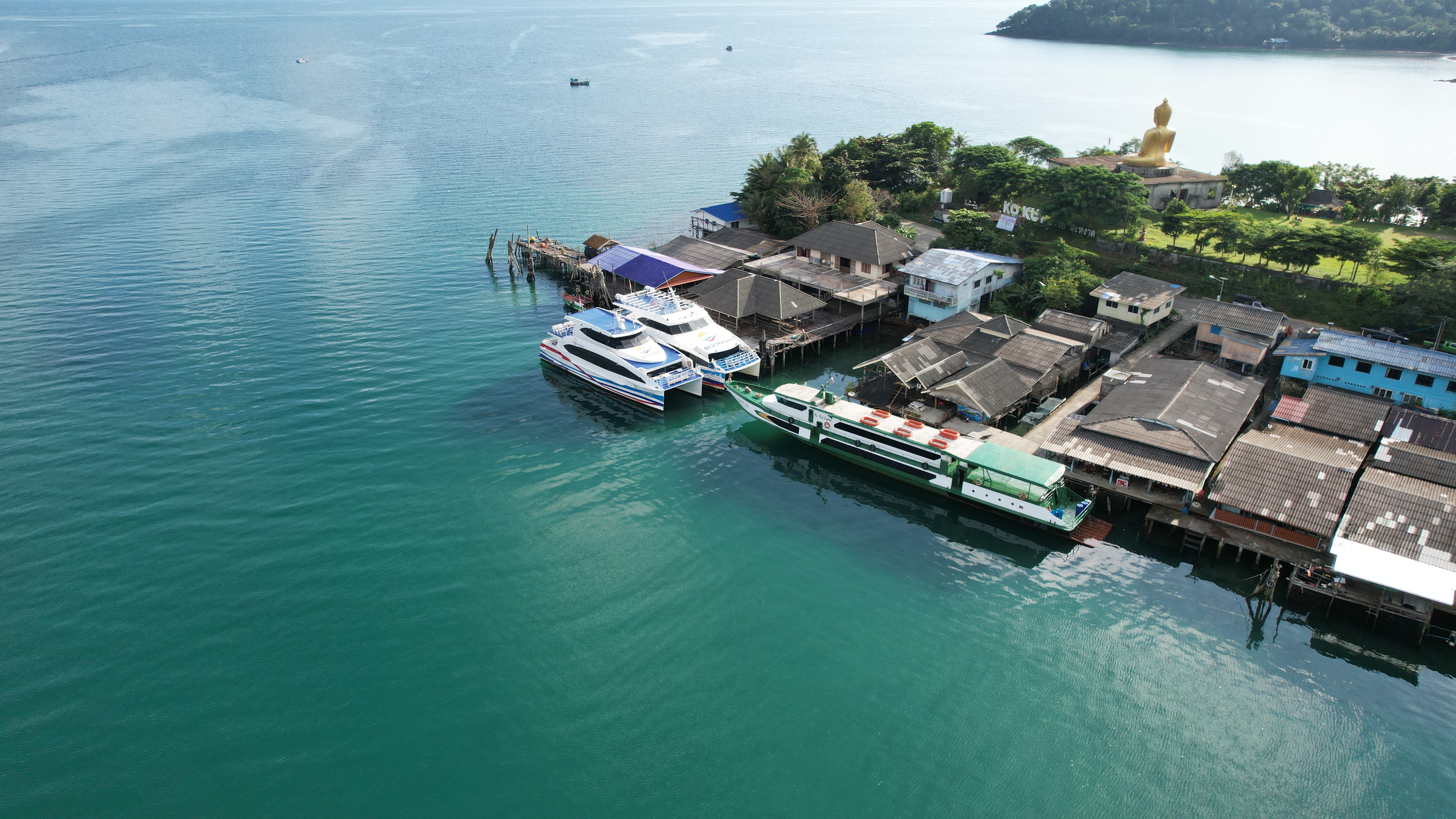 map Koh Kood (Jetée Ao Salad) - Boonsiri Ferry