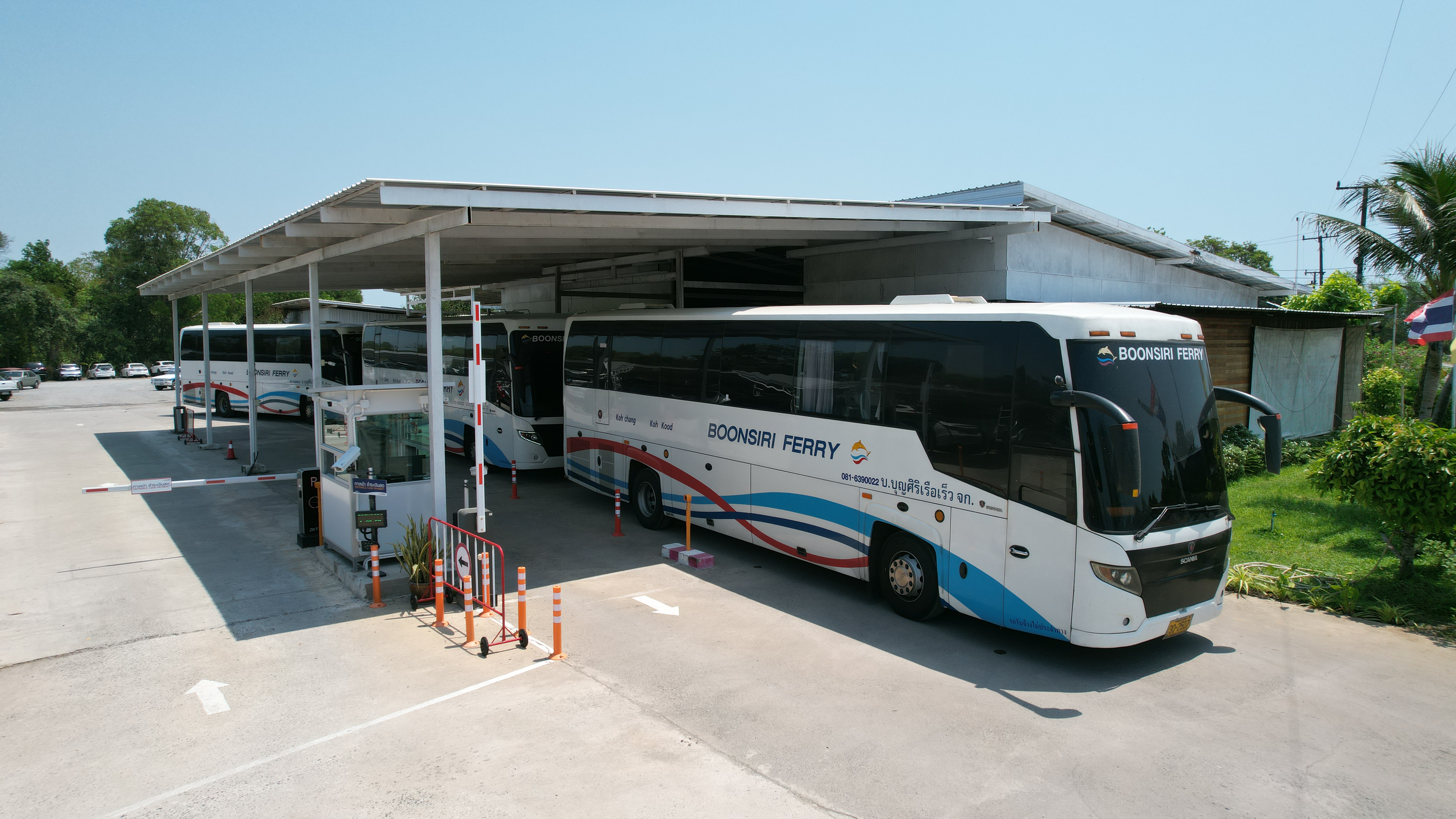 map Trat (Jetée Laem Sok) - Boonsiri Ferry