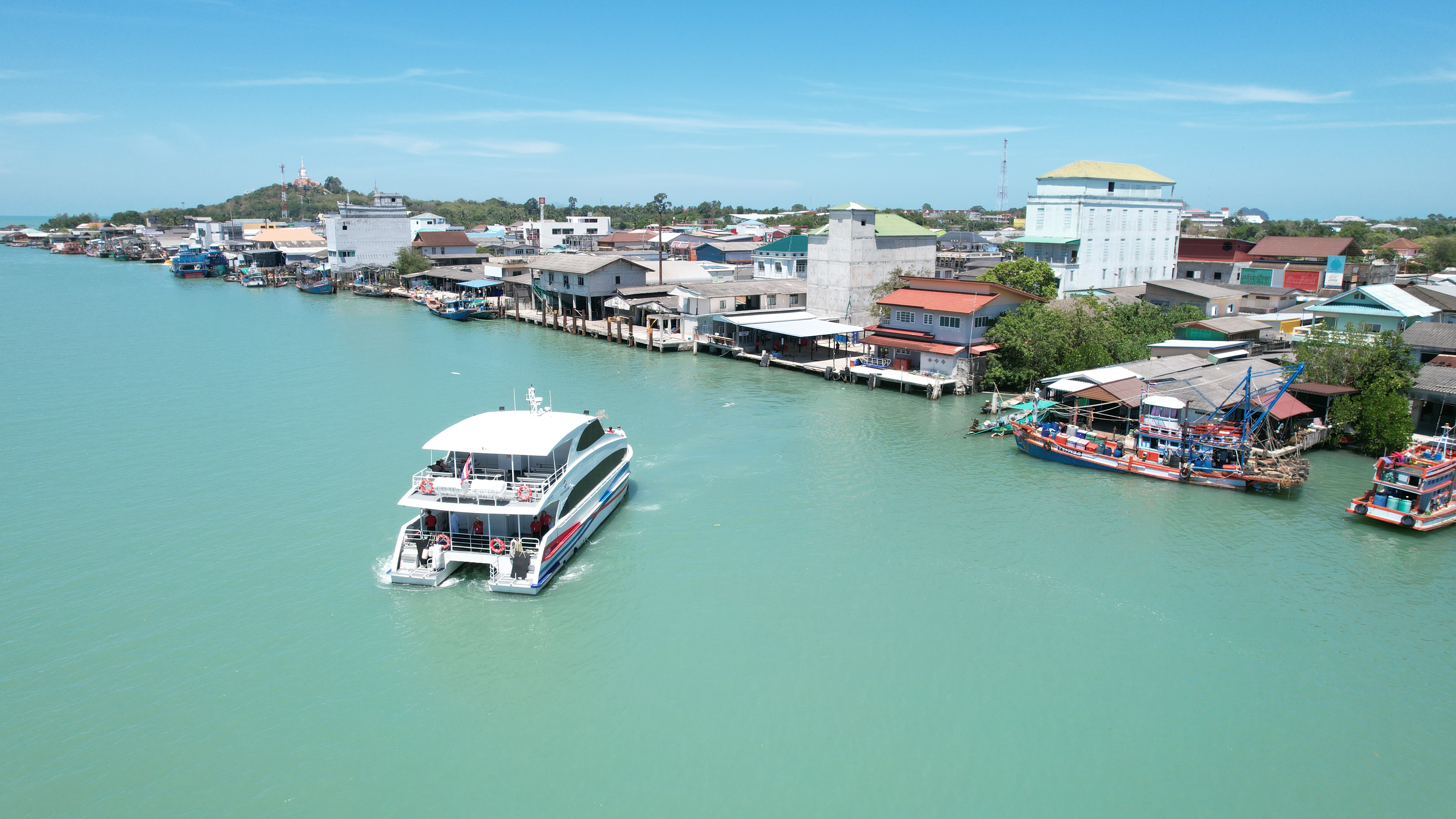 map Surat Thani (Donsak Boonsiri Pier) - Boonsiri Ferry