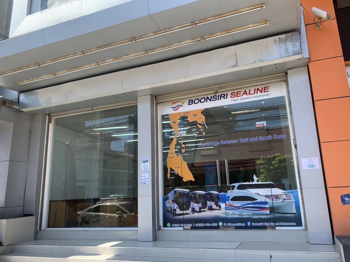 map Hua Hin - Boonsiri Ferry