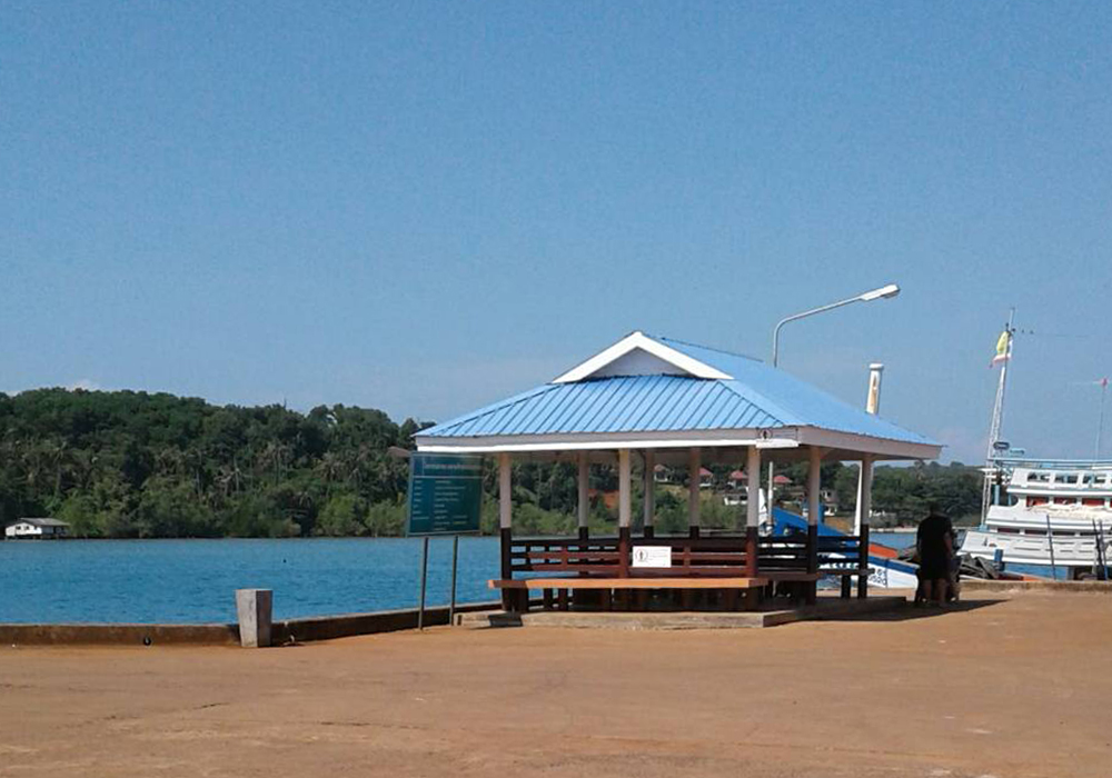 map Koh Mak (Jetée Ao Nid) - Boonsiri Ferry