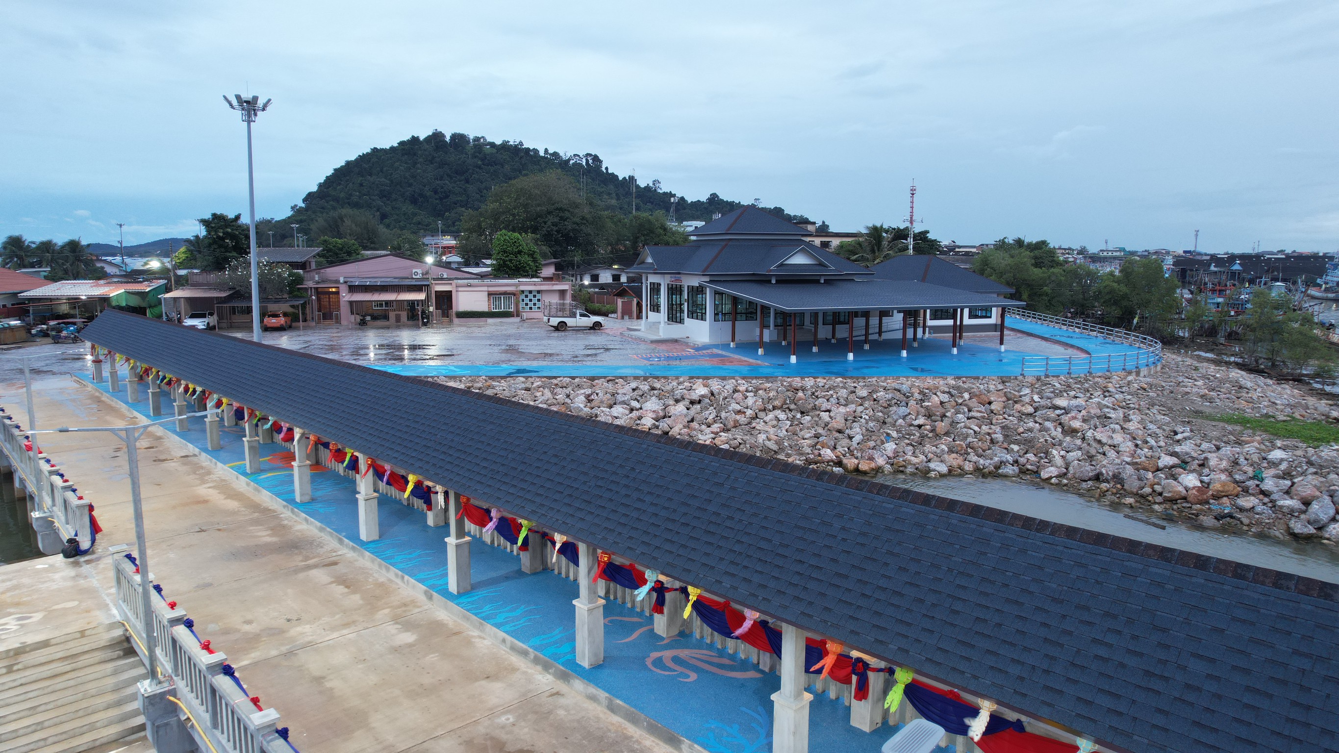 map Chumphon (Jetée Paknam) - Boonsiri Ferry