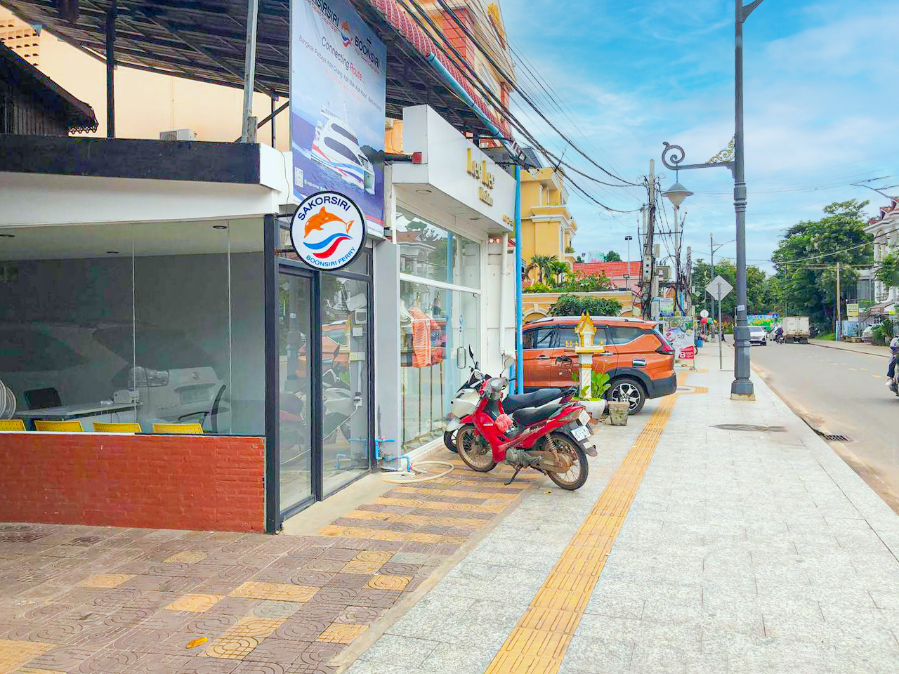 map Siem Reap - Boonsiri Ferry